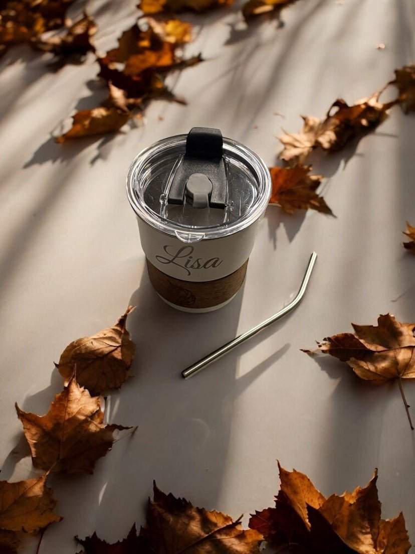 Gobelet léger simple paroi de 260 ml, personnalisable avec texte et/ ou  motif.