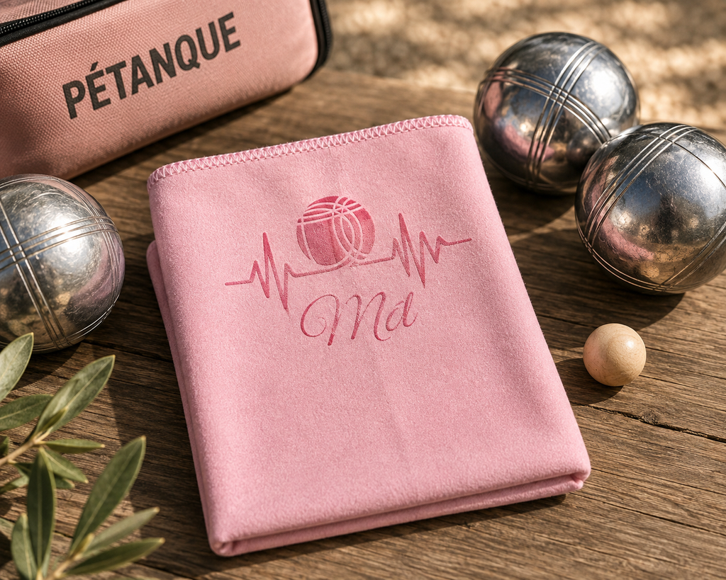 Chiffonnette microfibre  personnalisée - Prénom, texte ou motif