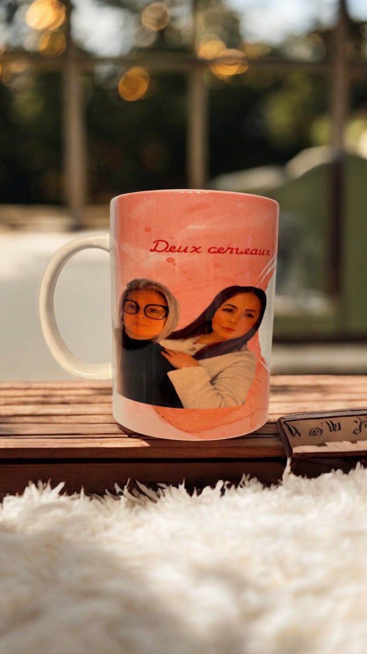 Mug en céramique personnalisable avec texte, motif ou photo idéal pour boissons chaudes
