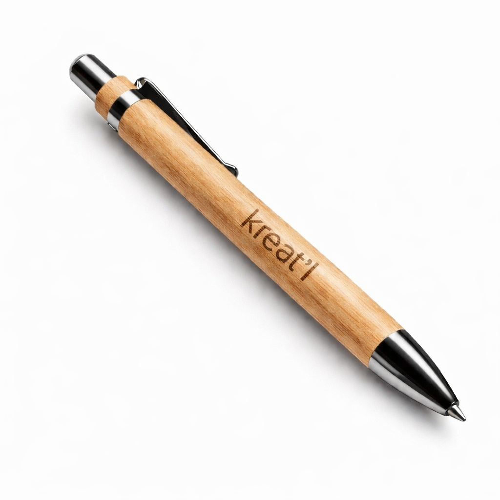 Stylo en bois gravé, cadeau personnalisé pour remercier ou offrir