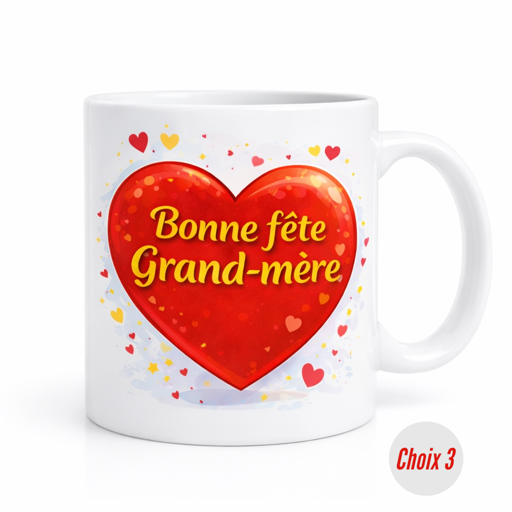 Tasse cadeau pour mamie idéale pour café ou thé